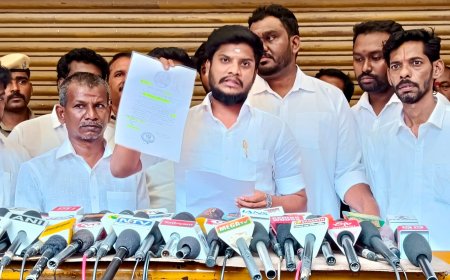 திமுக ஆட்சியில் கோயில் சொத்துகளை அபகரித்த நபர்கள் மீது புகார் கொடுத்தால் உடனடி நடவடிக்கை - ஸ்ரீரங்கத்தில் அமைச்சர் ரமேஷ் 