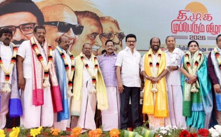 ஜனநாயகம் மரணமடைந்ததால் இடைத்தேர்தல் வந்திருக்கிறது: தவெக ஆட்சியில் மின்வெட்டு - அரிவாள் வெட்டு இடையேதான் போட்டி - மு க ஸ்டாலின் 