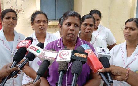 4,724 செவிலியர் காலிப்பணியிடங்களை நிரந்தரமாக நிரப்ப வேண்டும்: அரசுக்கு செவிலியர் மேம்பாட்டு சங்கம் கோரிக்கை