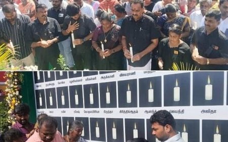 ஆறாத ரணம் தீராத வலி; கரூர் நெரிசல் சம்பவத்தில் உயிரிழந்தவர்களின் உறவினர்கள் அஞ்சலி; முதல்வர் விஜய் உருக்கம் 