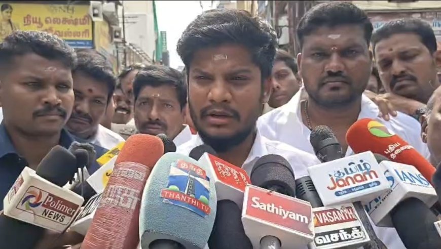 அவதூறாக, இழிவாக பேசுவதுதான் திமுகவினுடைய டி.என்.ஏ - அமைச்சர் ரமேஷ் 
