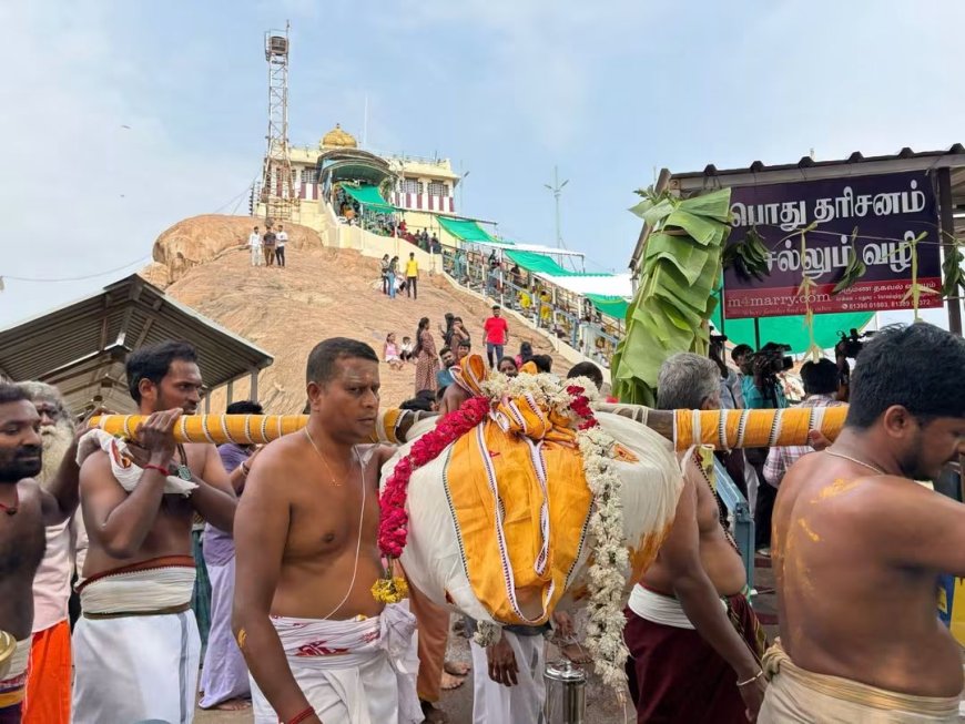 திருச்சி மலைக்கோட்டை விநாயகர்க்கு 150 கிலோ ராட்சத கொழுக்கட்டை படையல்;1,175 விநாயகர்கள் சிலை பிரதிஷ்டை