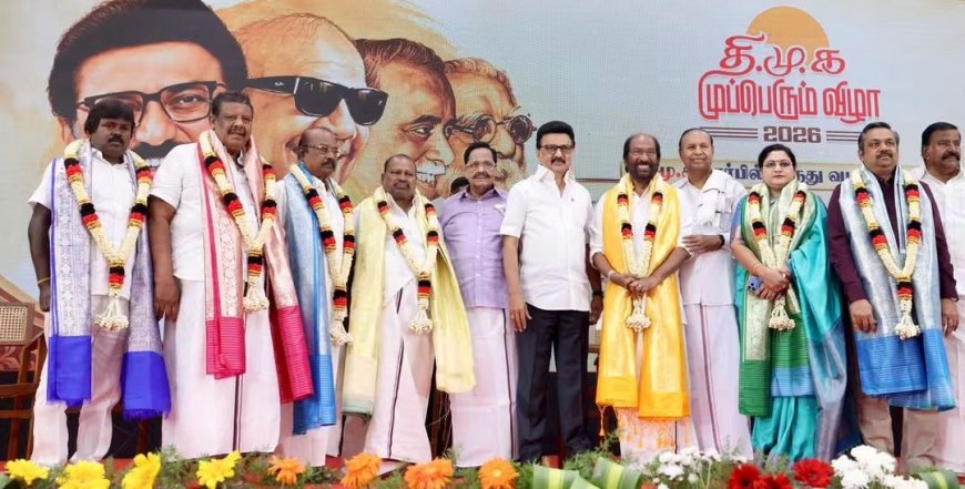 ஜனநாயகம் மரணமடைந்ததால் இடைத்தேர்தல் வந்திருக்கிறது: தவெக ஆட்சியில் மின்வெட்டு - அரிவாள் வெட்டு இடையேதான் போட்டி - மு க ஸ்டாலின் 