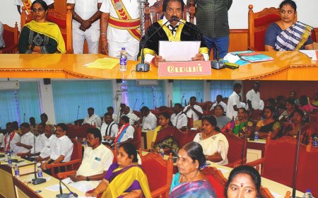 கலங்கலான குடிநீர், எரியாத மின்விளக்குகள்; திருச்சி மாநகராட்சி கூட்டத்தில் கவுன்சிலர்கள் சரமாரி புகார்