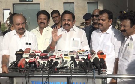 விலைவாசி உயர்வை கட்டுப்படுத்த தவெக அரசு தவறிவிட்டது; மேட்டூர் தண்ணீர் திறப்பில் திட்டமிடல் இல்லை - எடப்பாடி பழனிசாமி 