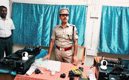 திருச்சியில் அதிர்ச்சி: சட்டவிரோத ‘ஜிஎஸ்எம் கேட்வே’ சாதனம் பறிமுதல் - சைபர் கிரைம் போலீஸ் அதிரடி