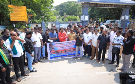 மெத்; செய்தியாளர்களுக்கு மிரட்டல் ; தவெகவை கண்டித்து நாகை பிரஸ் கிளப் சார்பில் கண்டன ஆர்ப்பாட்டம் 