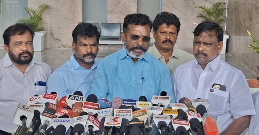 இசையமைப்பாளர் தேவாவின் மறைவு ஒட்டுமொத்த தமிழ் சமூகத்திற்கும் பேரிழப்பு - திருச்சியில் திருமாவளவன் 