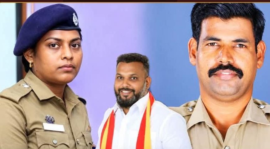 நாகை மெத் போதை குற்றவாளிகளோடு தொடர்பு ; இரண்டு காவலர்கள் பணியிடமாற்றம்